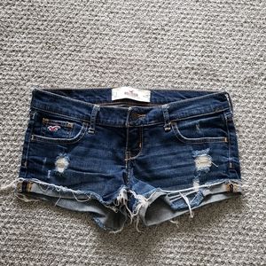 Hollister Distressed Jean Shorts